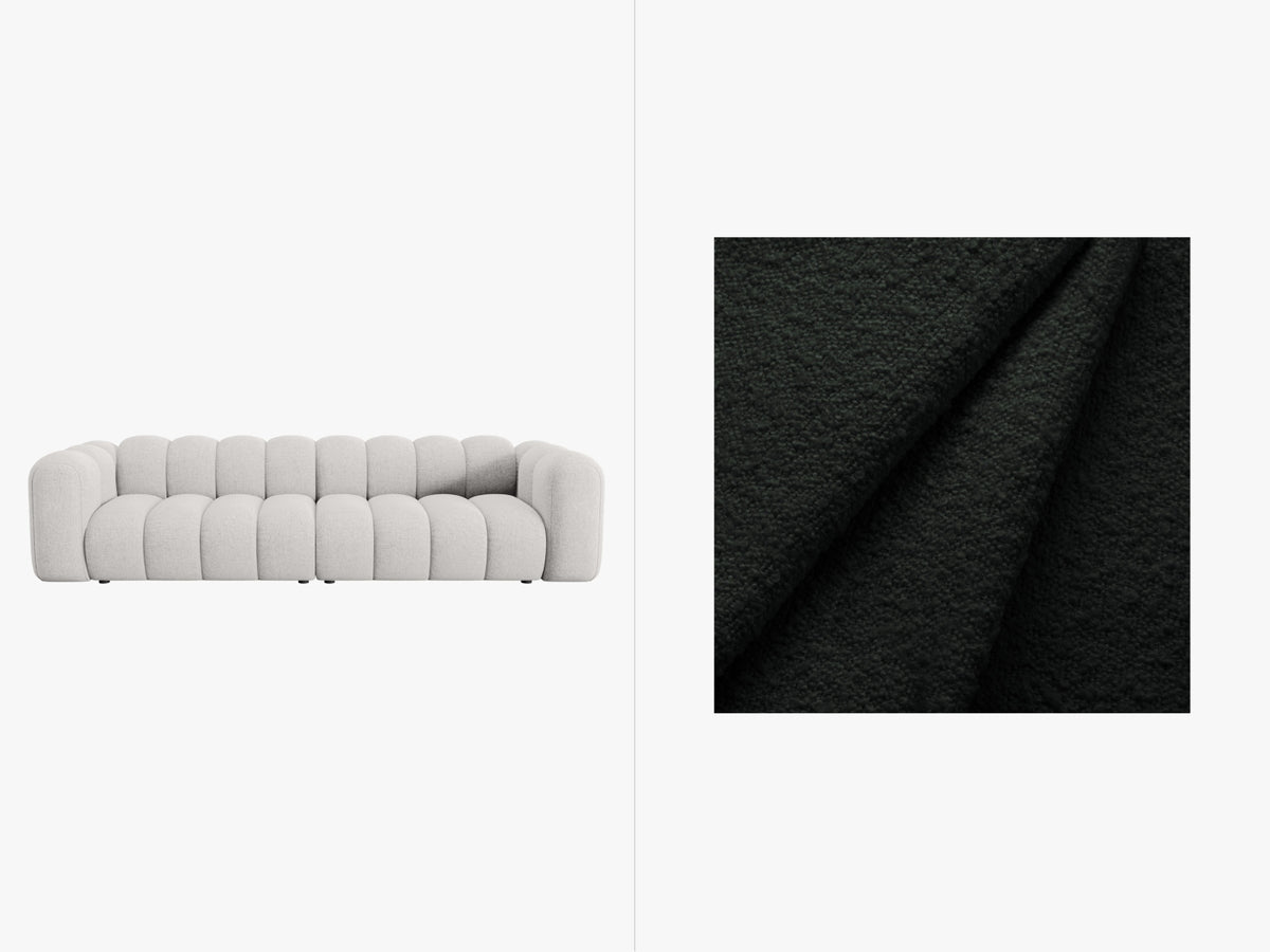 Lupine Modulares Sofa 4 Sitzer in Black-Baloo präsentiert im Onlineshop von KAQTU Design AG. 3er Sofa ist von Micadoni