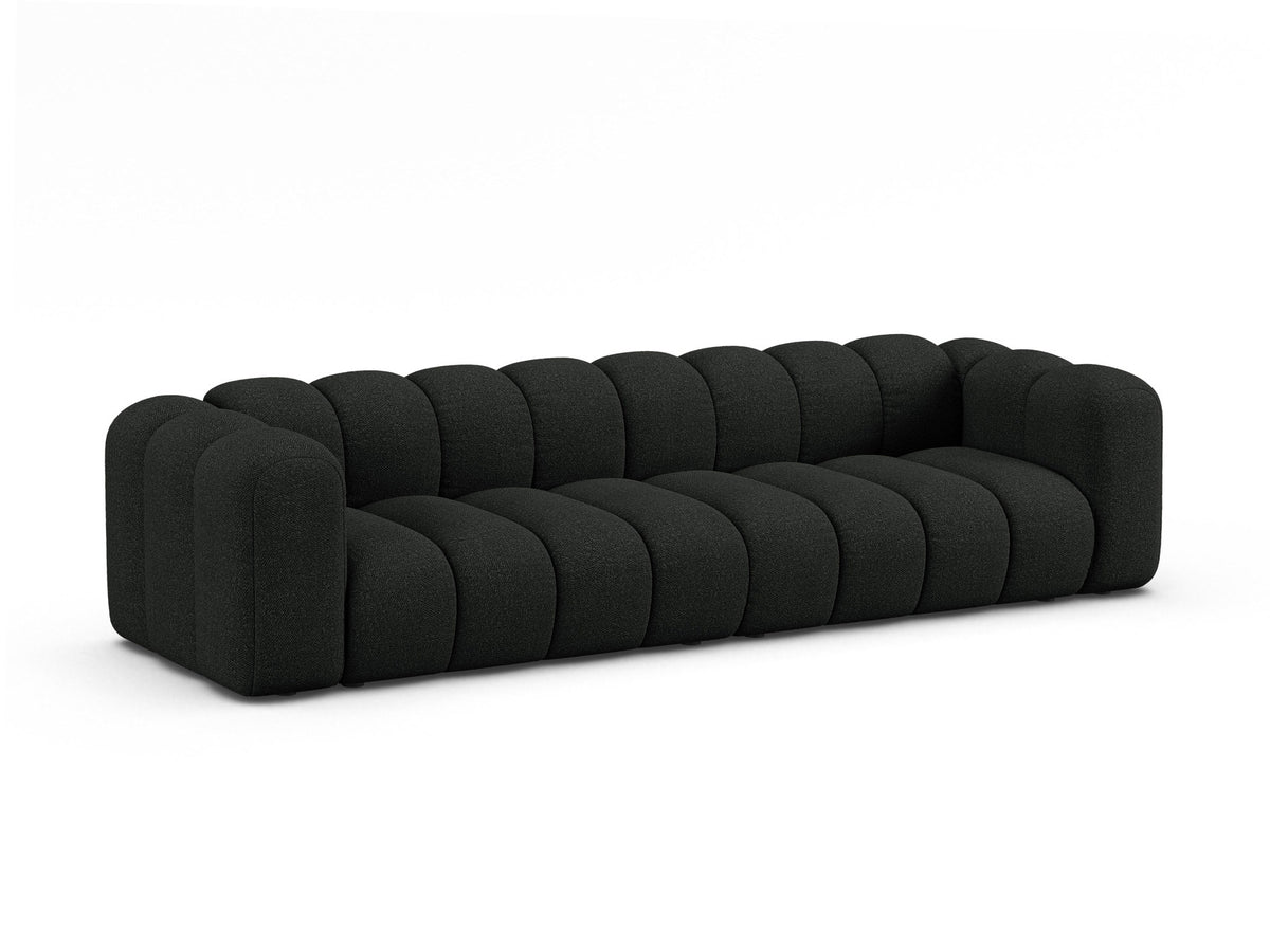 Lupine Modulares Sofa 4 Sitzer in Black-Baloo präsentiert im Onlineshop von KAQTU Design AG. 4er Sofa ist von Micadoni