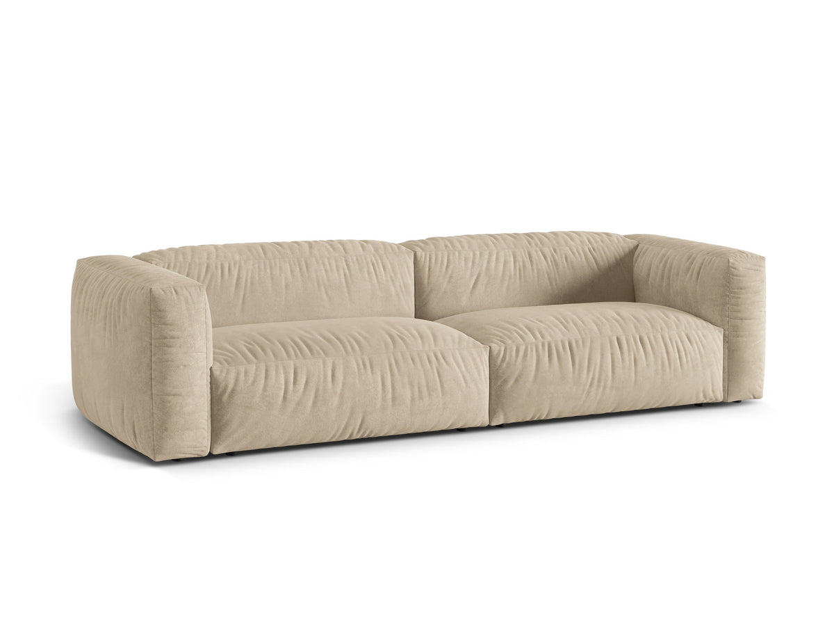 Martina Modulares Sofa 4 Sitzer in Light Beige-Vogue präsentiert im Onlineshop von KAQTU Design AG. 4er Sofa ist von Micadoni