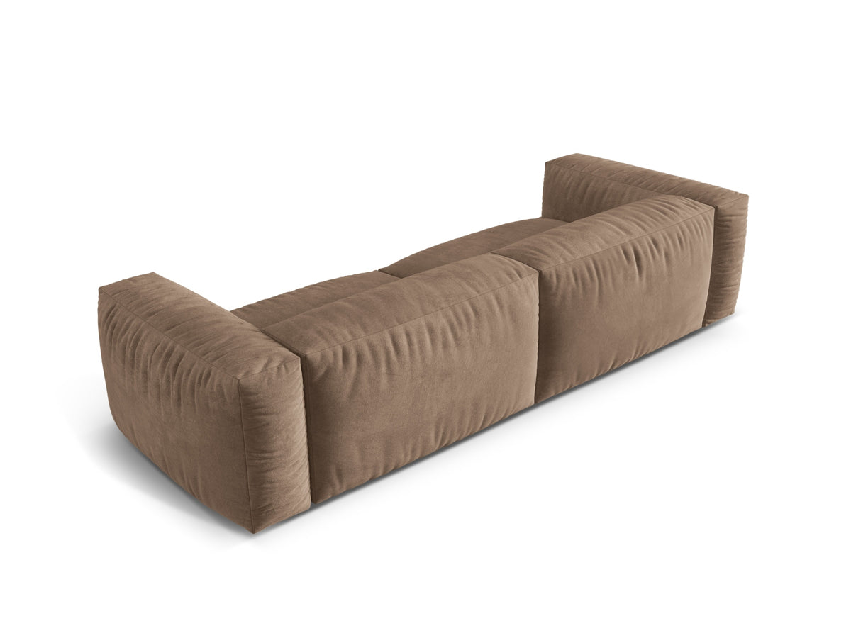 Martina Modulares Sofa 4 Sitzer in Dark Beige-Vogue präsentiert im Onlineshop von KAQTU Design AG. 3er Sofa ist von Micadoni