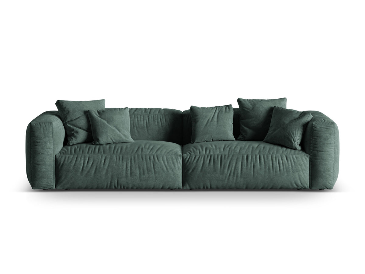 Martina Modulares Sofa 4 Sitzer in Petrol-Vogue präsentiert im Onlineshop von KAQTU Design AG. 4er Sofa ist von Micadoni