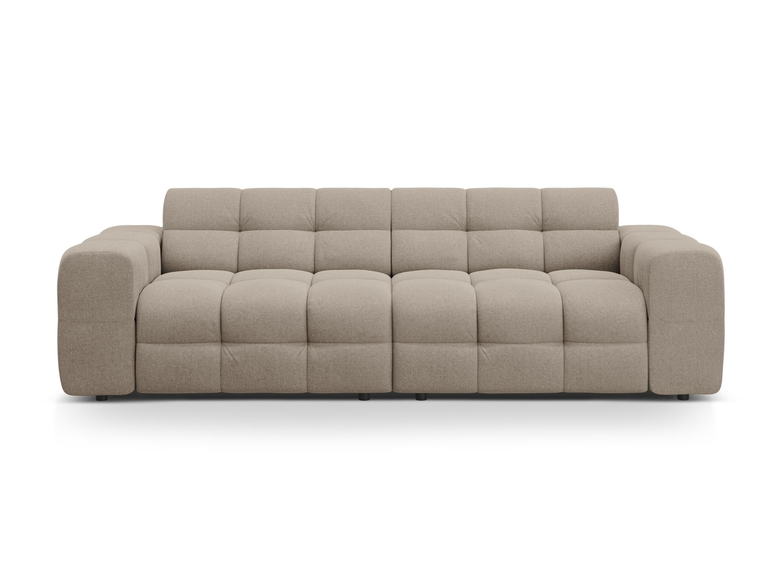 Kendal Sofa 4 Sitzer in Dark Beige-Ottawa präsentiert im Onlineshop von KAQTU Design AG. 4er Sofa ist von Micadoni