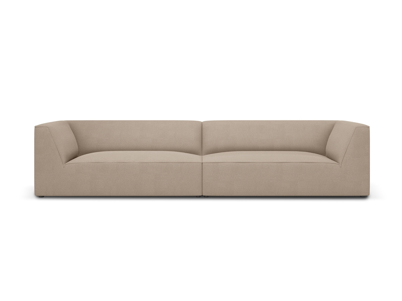 Ruby Sofa 4 Sitzer in Dark Beige-Ottawa präsentiert im Onlineshop von KAQTU Design AG. 4er Sofa ist von Micadoni