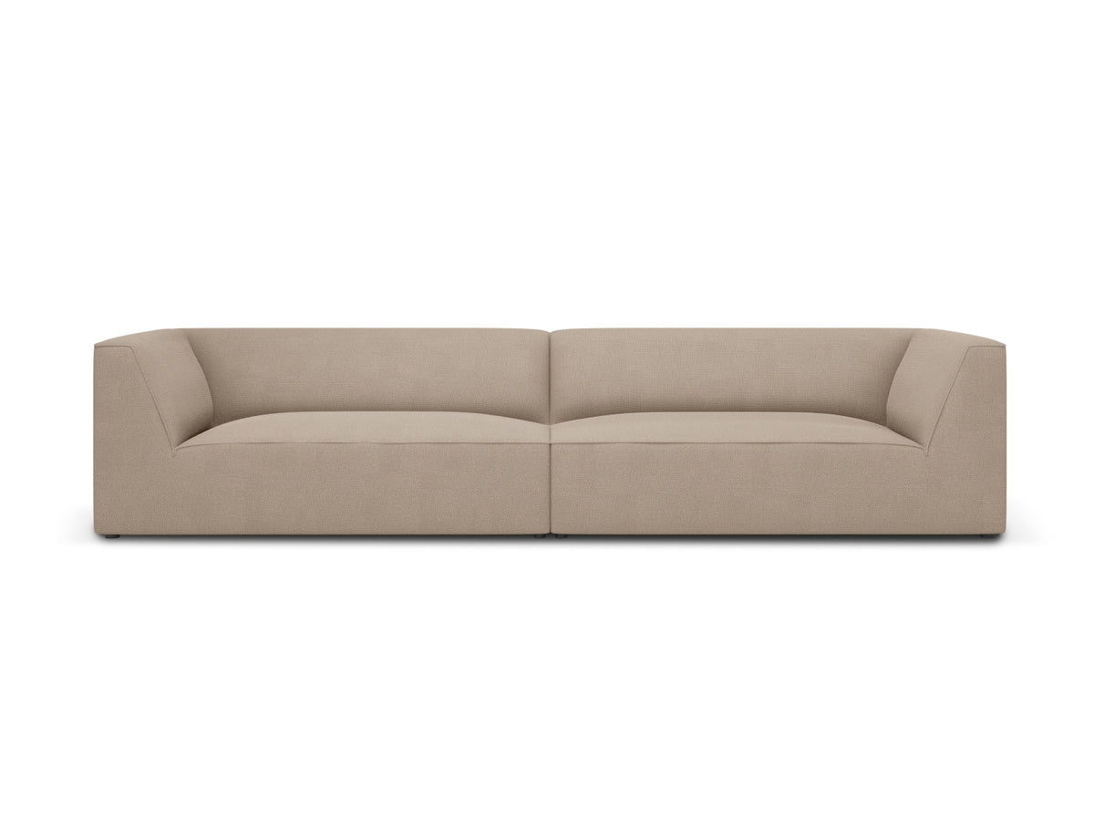 Ruby Sofa 4 Sitzer in Dark Beige-Ottawa präsentiert im Onlineshop von KAQTU Design AG. 4er Sofa ist von Micadoni