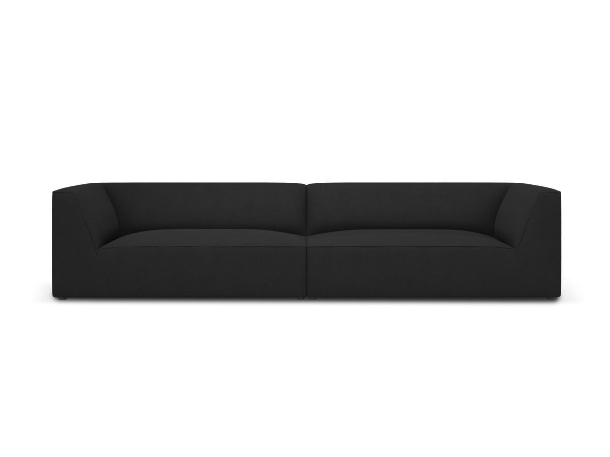 Ruby Sofa 4 Sitzer in Black-Ottawa präsentiert im Onlineshop von KAQTU Design AG. 4er Sofa ist von Micadoni
