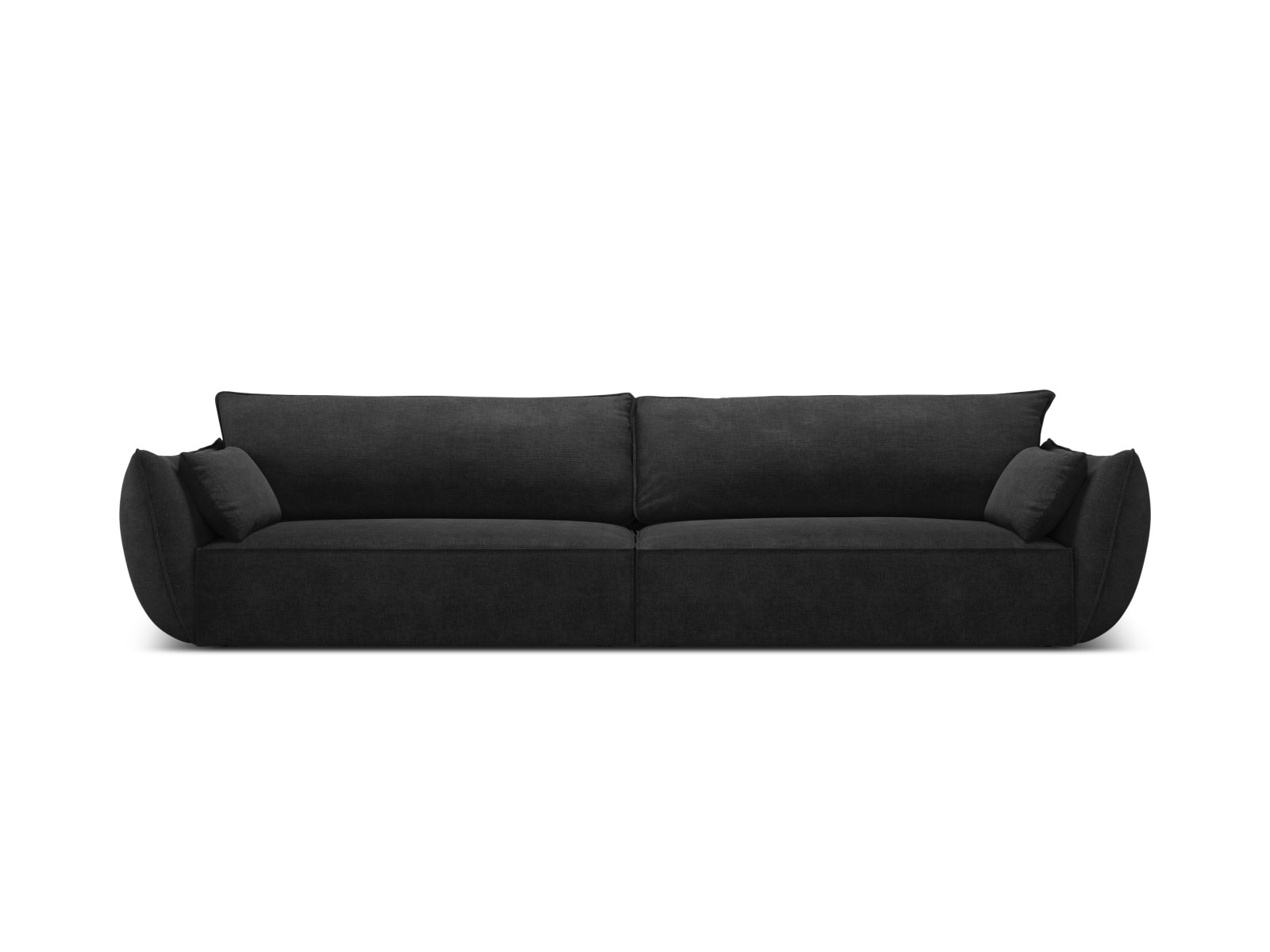 Kaelle Sofa 4 Sitzer in Black-Over The Horizon präsentiert im Onlineshop von KAQTU Design AG. 4er Sofa ist von Micadoni