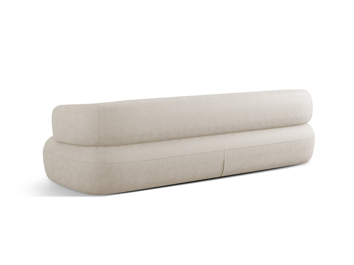 Jenny Sofa 4 Sitzer in Light Beige-Perfect Harmony präsentiert im Onlineshop von KAQTU Design AG. 4er Sofa ist von Micadoni
