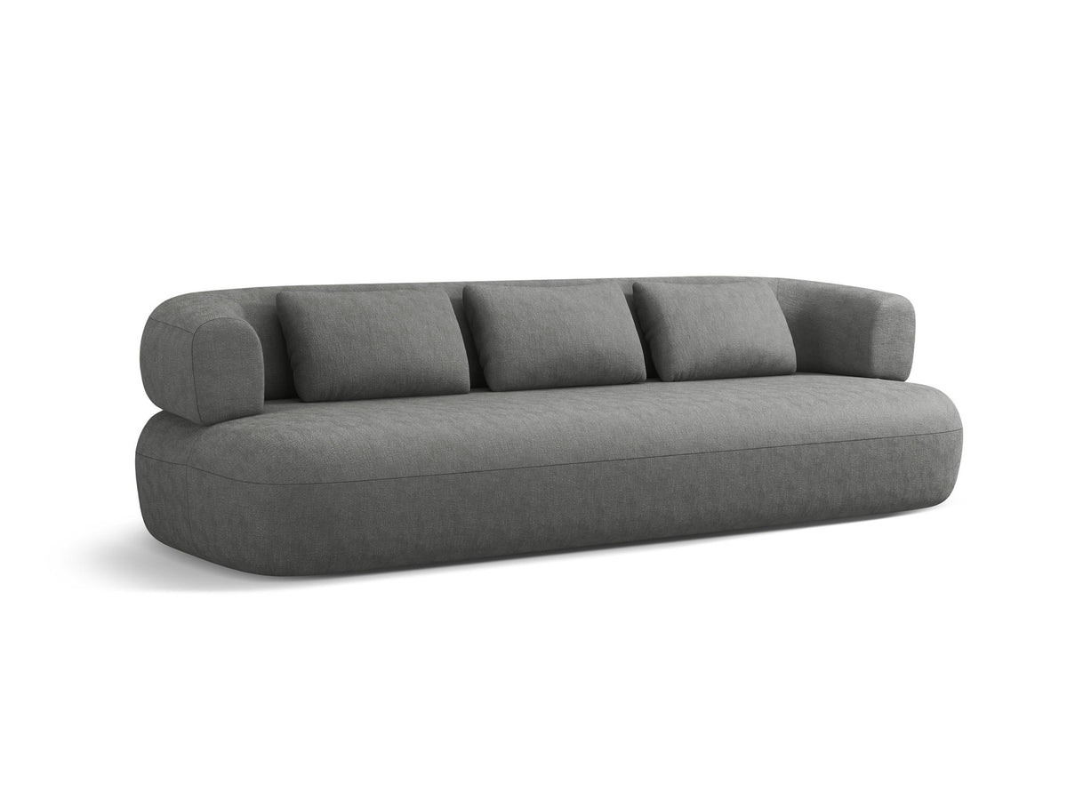 Jenny Sofa 4 Sitzer in Silver-Perfect Harmony präsentiert im Onlineshop von KAQTU Design AG. 4er Sofa ist von Micadoni