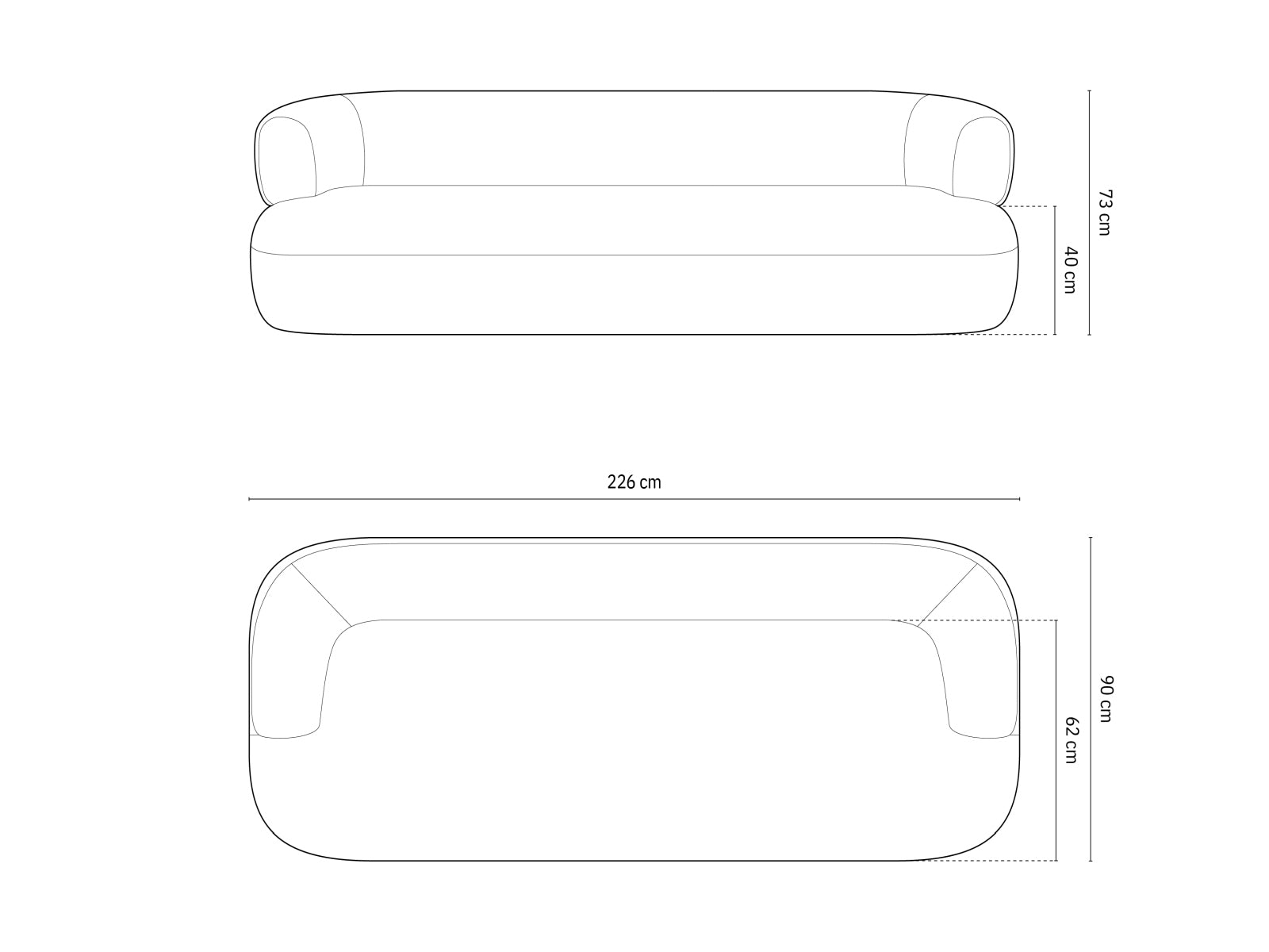 Entdecken Sie das stilvolle Jenny Sofa 4 Sitzer von Micadoni – der perfekte Ort für gesellige Abende und entspannte Momente in Ihrem Zuhause.
