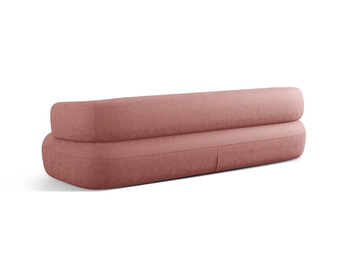 Jenny Sofa 4 Sitzer in Pink-Perfect Harmony präsentiert im Onlineshop von KAQTU Design AG. 4er Sofa ist von Micadoni