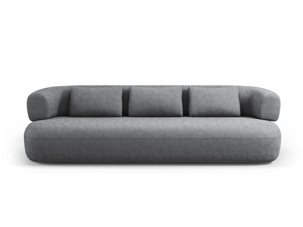 Jenny Sofa 4 Sitzer in Dark Grey-Perfect Harmony präsentiert im Onlineshop von KAQTU Design AG. 4er Sofa ist von Micadoni
