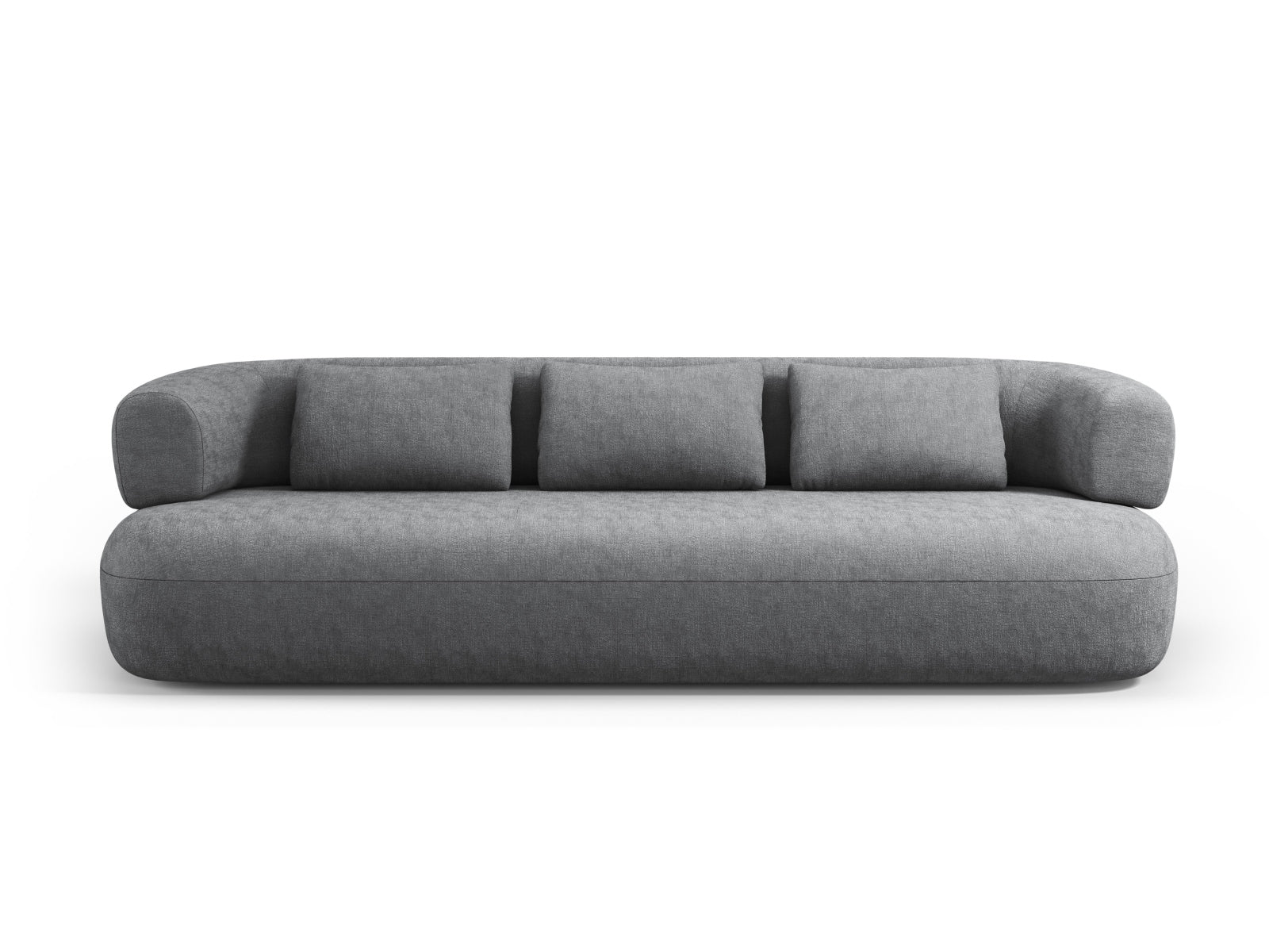 Jenny Sofa 4 Sitzer in Dark Grey-Perfect Harmony präsentiert im Onlineshop von KAQTU Design AG. 4er Sofa ist von Micadoni