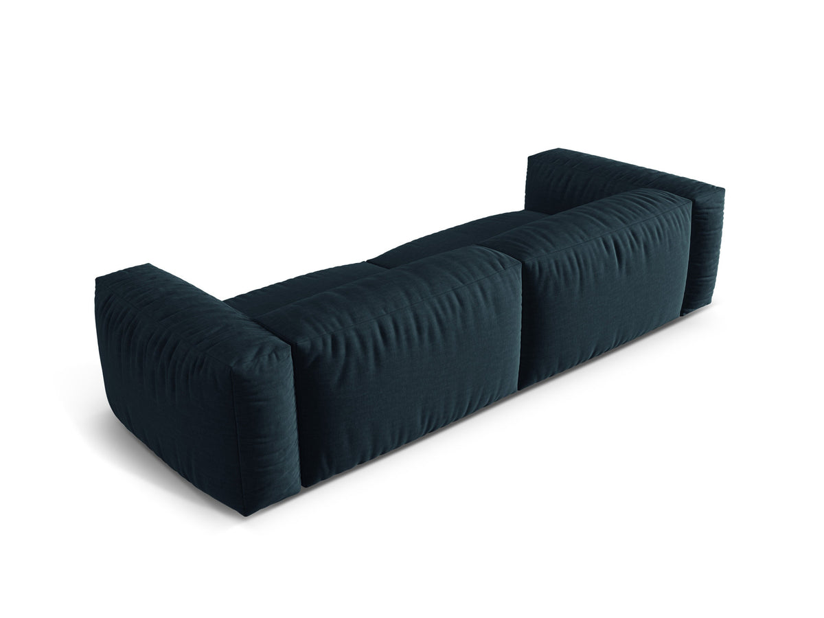Martina Modulares Sofa 4 Sitzer in Blue Jeans-Boston präsentiert im Onlineshop von KAQTU Design AG. 4er Sofa ist von Micadoni