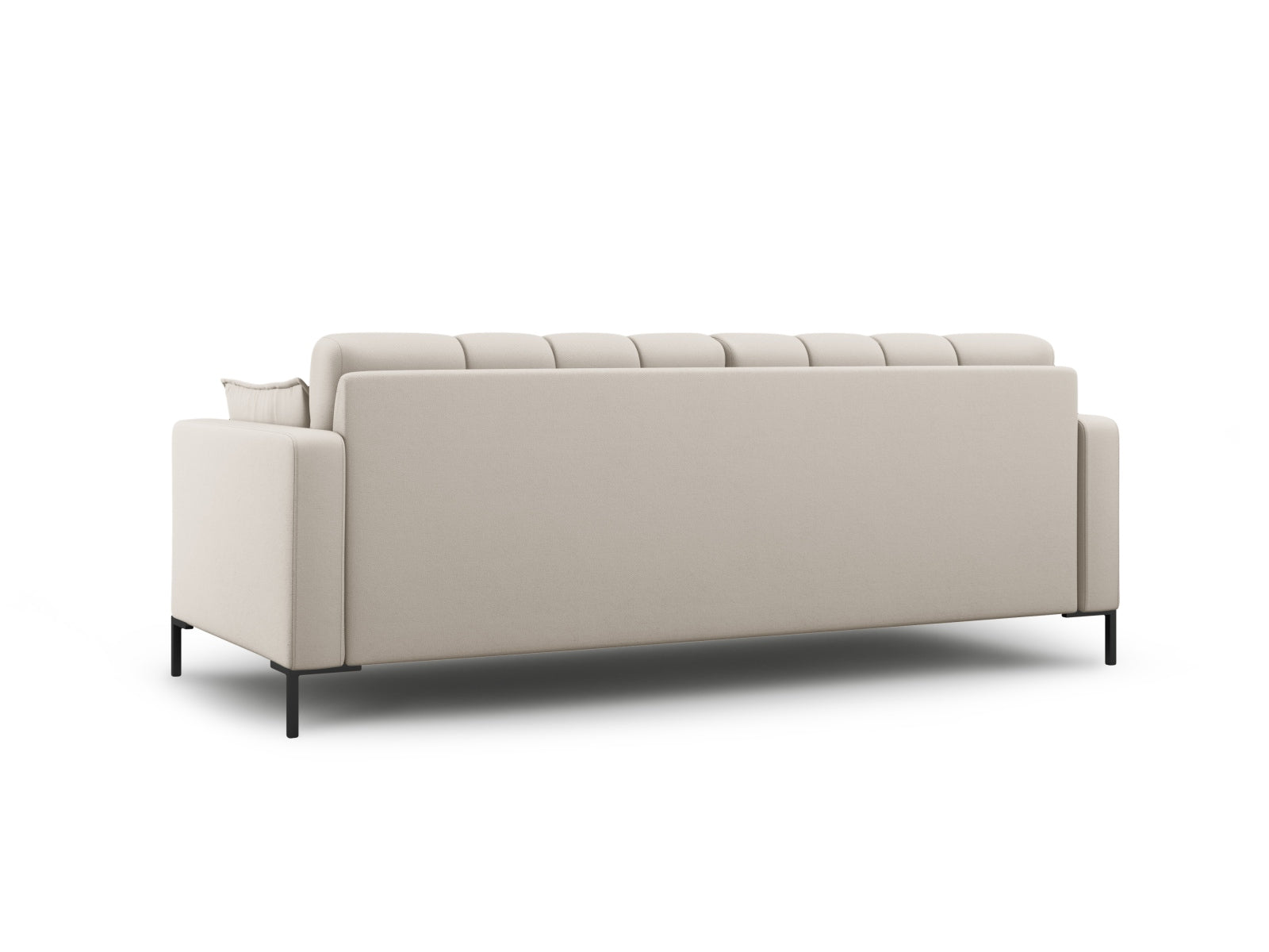 Stilvolles Mamaia 4-Sitzer Sofa in Beige und Schwarz, perfekt für zeitgemäße Einrichtungen. Hochwertige Materialien und modernes Design von Micadoni.