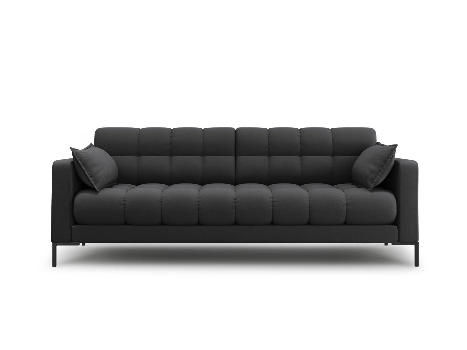 Mamaia Sofa 4 Sitzer in Dark Grey/Schwarz-Neve präsentiert im Onlineshop von KAQTU Design AG. 4er Sofa ist von Micadoni