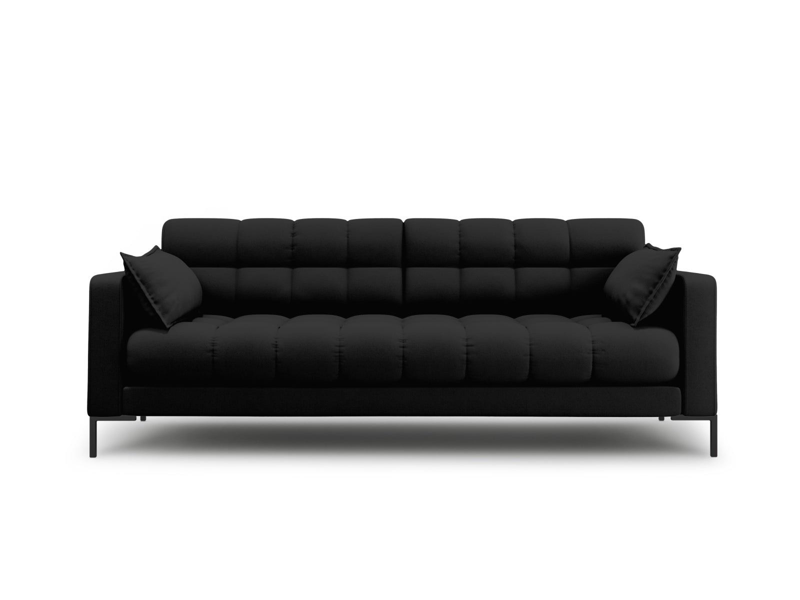 Mamaia Sofa 4 Sitzer in Black/Schwarz-Neve präsentiert im Onlineshop von KAQTU Design AG. 4er Sofa ist von Micadoni