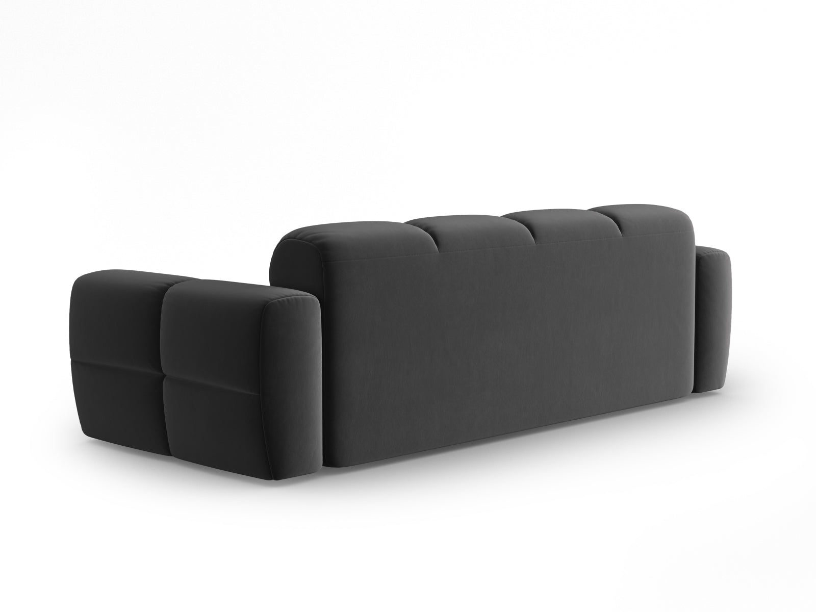 Entdecken Sie das stilvolle Lisa Velour Sofa 4 Sitzer von Micadoni. Ideal für Ihr modernes Wohnzimmer, bietet es höchsten Komfort und elegantes Design.