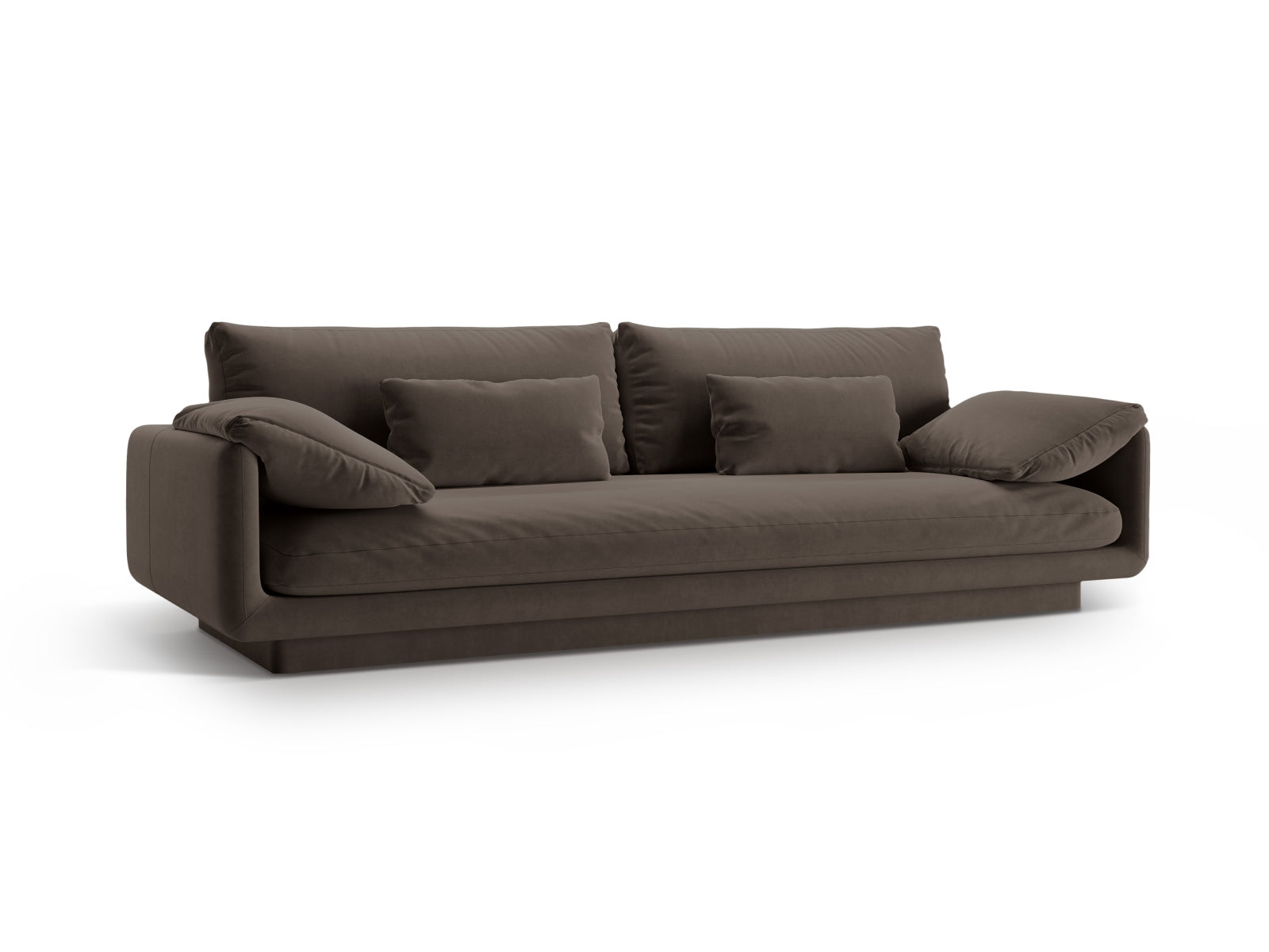 Entdecken Sie das Torino Velour Sofa 4 Sitzer von Micadoni – elegantes Design, erstklassiger Komfort und ideal für Ihr modernes Wohnambiente.