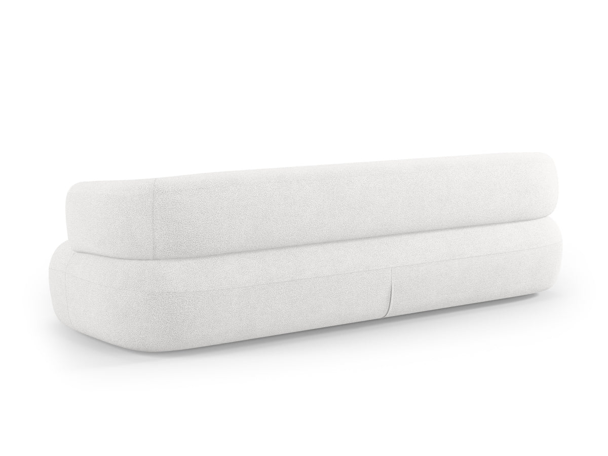Jenny Boucle Sofa 4 Sitzer in Ivory-Now or Never präsentiert im Onlineshop von KAQTU Design AG. 3er Sofa ist von Micadoni