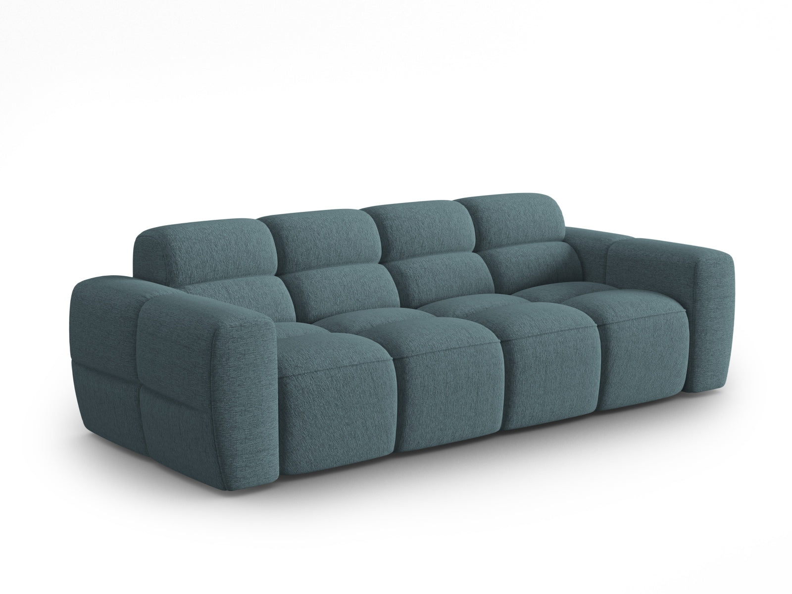 Entdecken Sie das elegante Lisa Sofa 4 Sitzer von Micadoni. Luxuriöser Velours, exzellenter Sitzkomfort und zeitgemässes Design für Ihr Wohnambiente.