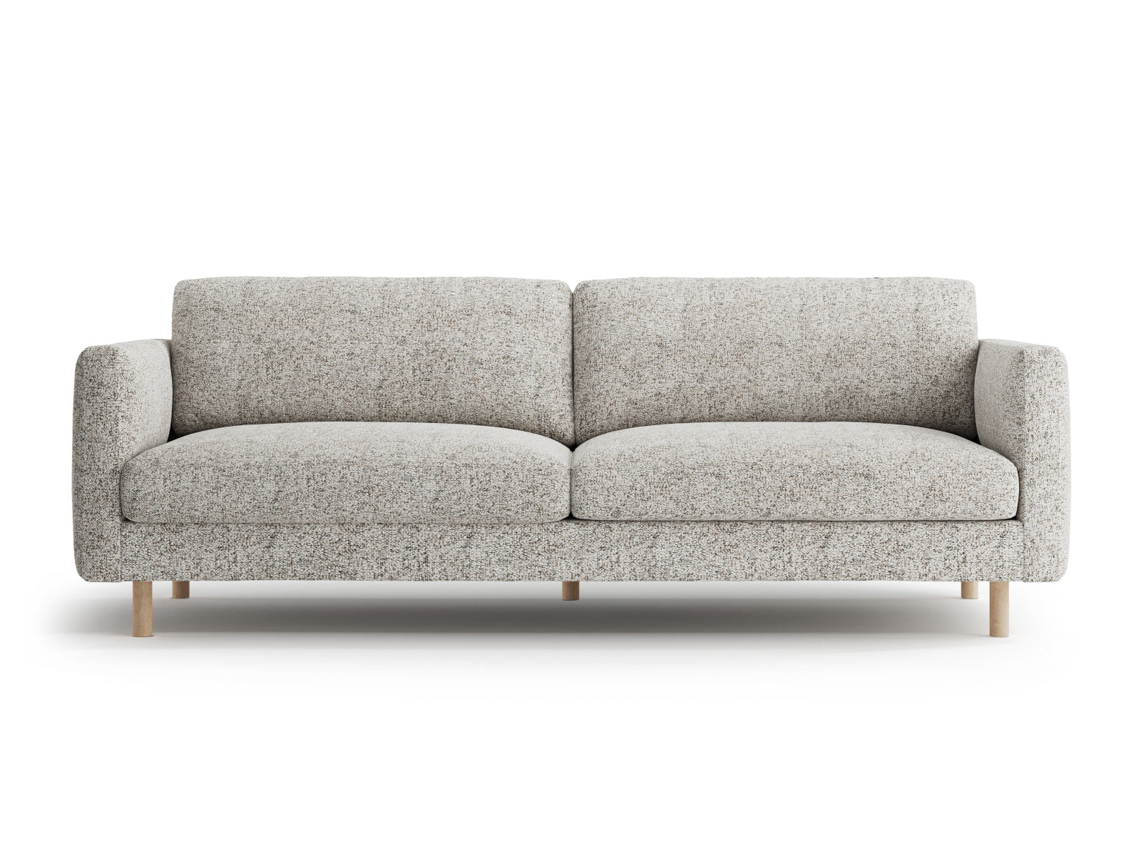 Eden Sofa 4 Sitzer in Beige Melange-Puente präsentiert im Onlineshop von KAQTU Design AG. 4er Sofa ist von Micadoni