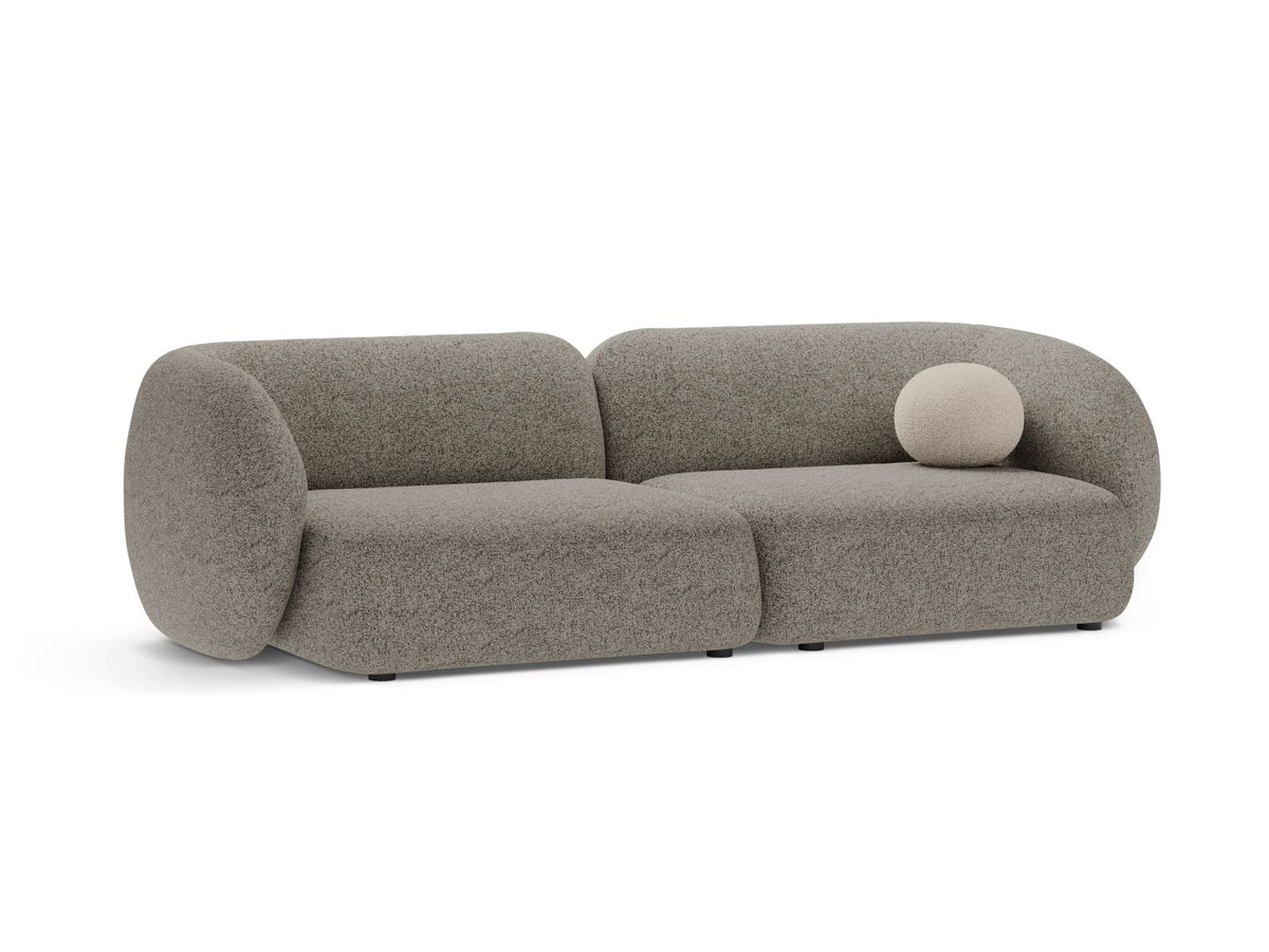 4-Sitzer Modular Sofa Kate in Beige Melange-Puente präsentiert im Onlineshop von KAQTU Design AG. 4er Sofa ist von Micadoni