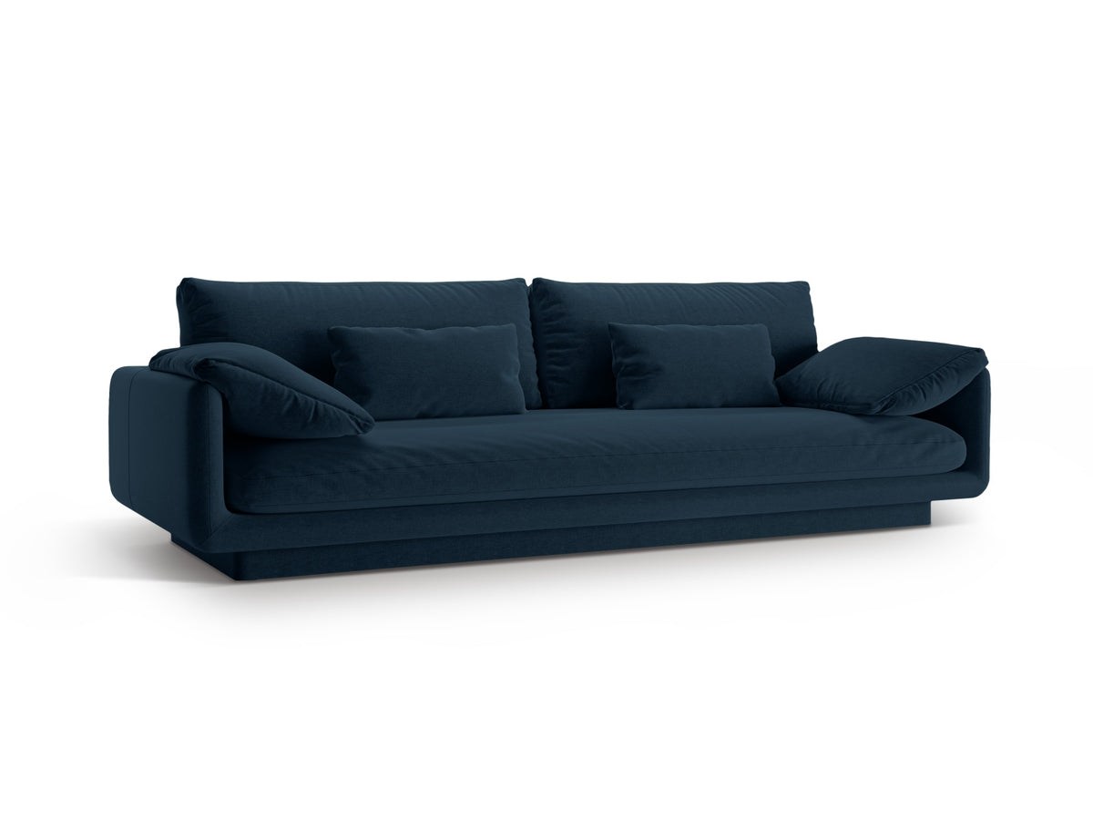 Torino Sofa 4 Sitzer in Navy Blue-Wind präsentiert im Onlineshop von KAQTU Design AG. 4er Sofa ist von Micadoni
