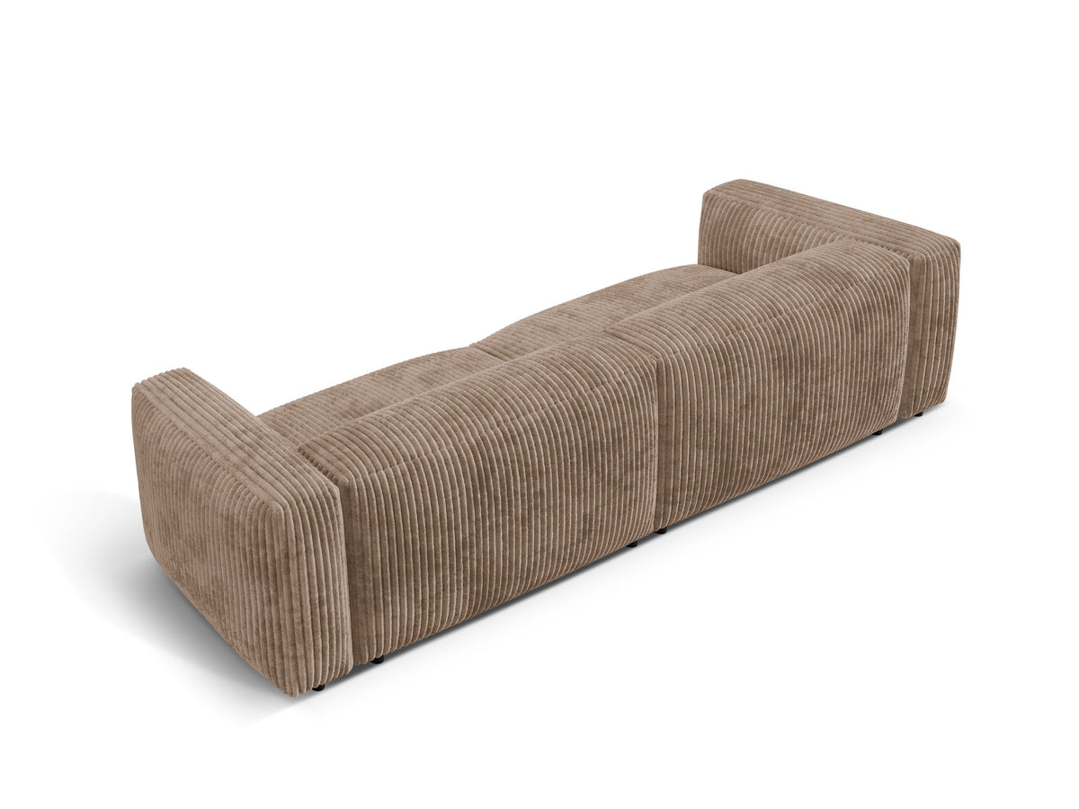 Martina Modulares Sofa 4 Sitzer in Acorn-Tilia präsentiert im Onlineshop von KAQTU Design AG. 4er Sofa ist von Micadoni