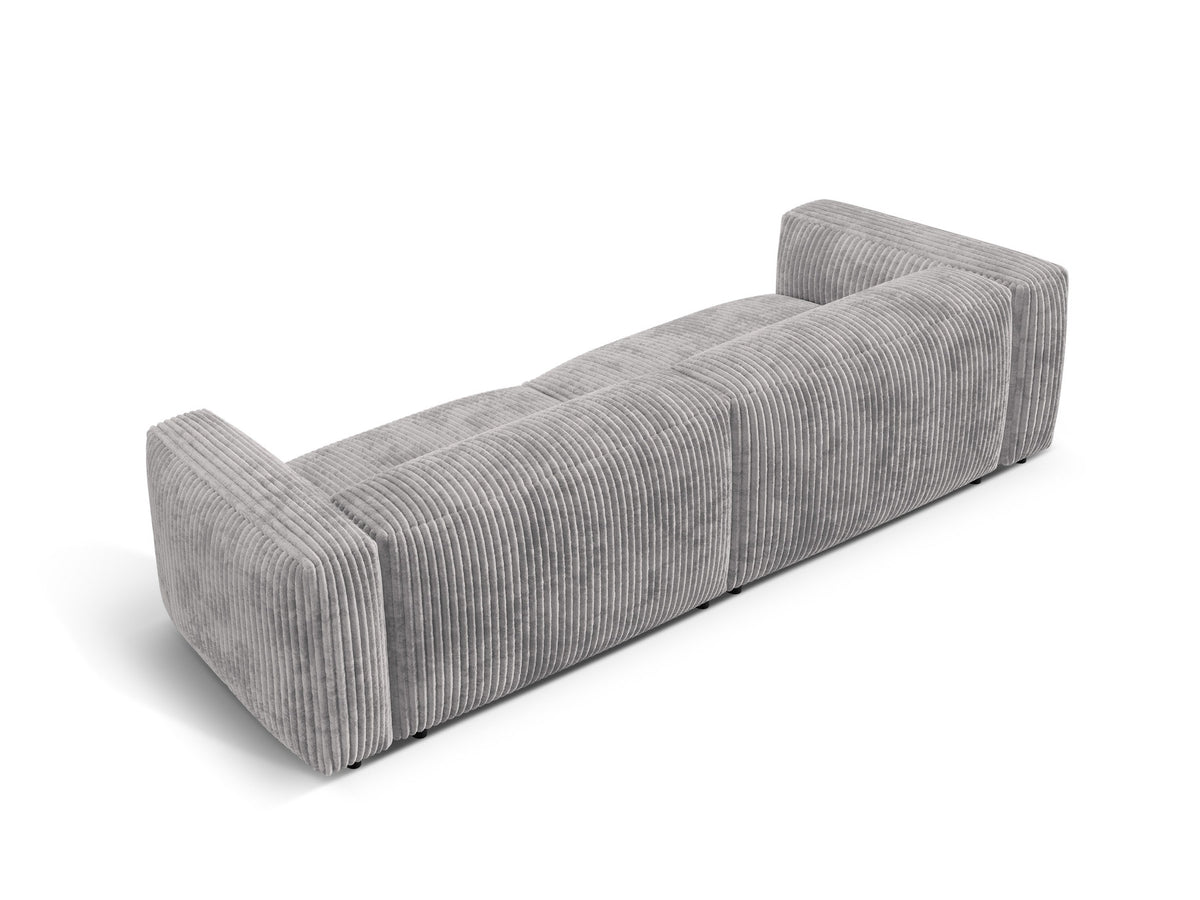 Martina Modulares Sofa 4 Sitzer in Light Grey-Tilia präsentiert im Onlineshop von KAQTU Design AG. 4er Sofa ist von Micadoni