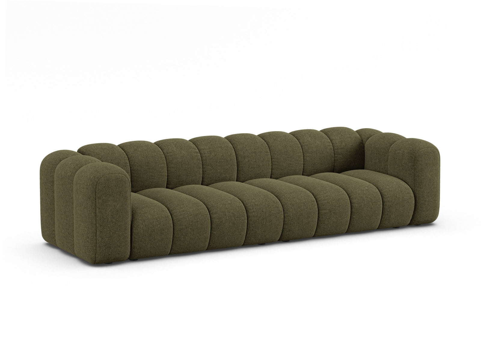 Elegantes Lupine Modular Sofa für 4 Personen in der Farbe Green-Eden, ideal für stilvolle Wohnräume und gemütliche Abende.