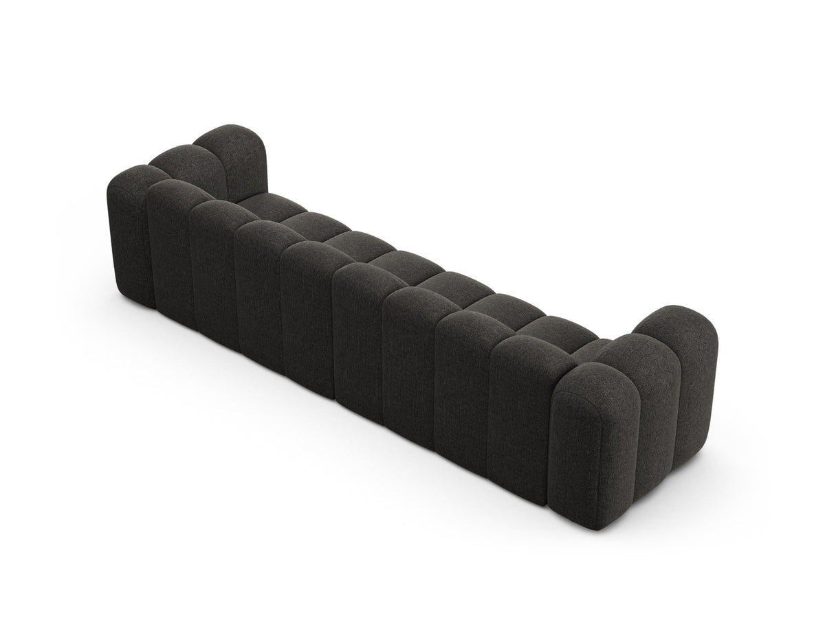 Lupine Modular Sofa 4 Sitzer in Dark Grey-Eden präsentiert im Onlineshop von KAQTU Design AG. 4er Sofa ist von Micadoni