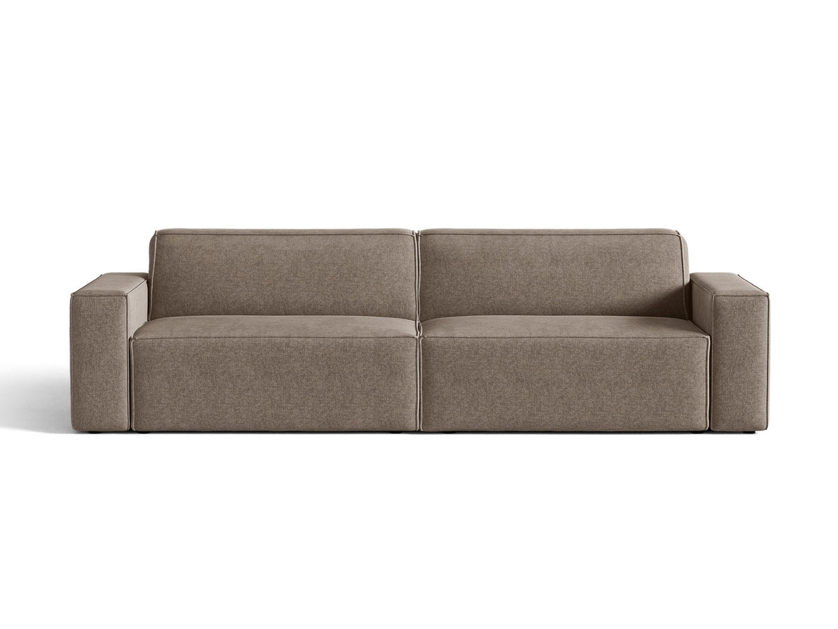 4-Sitzer Modular Sofa Jodie in Cappuccino-Liberty präsentiert im Onlineshop von KAQTU Design AG. 4er Sofa ist von Micadoni