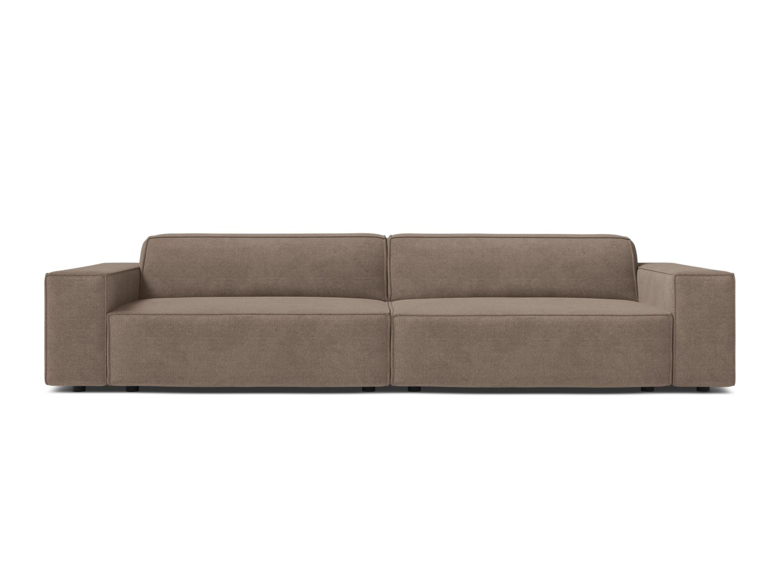 4-Sitzer Modular Sofa Jodie in Cappuccino-Liberty präsentiert im Onlineshop von KAQTU Design AG. 4er Sofa ist von Micadoni