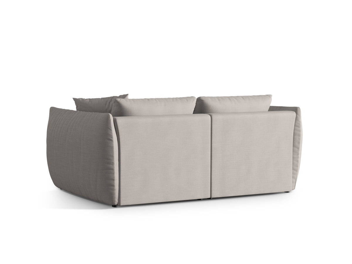 Chris Modular Sofa 4 Sitzer in Natural-LINS präsentiert im Onlineshop von KAQTU Design AG. 4er Sofa ist von Micadoni