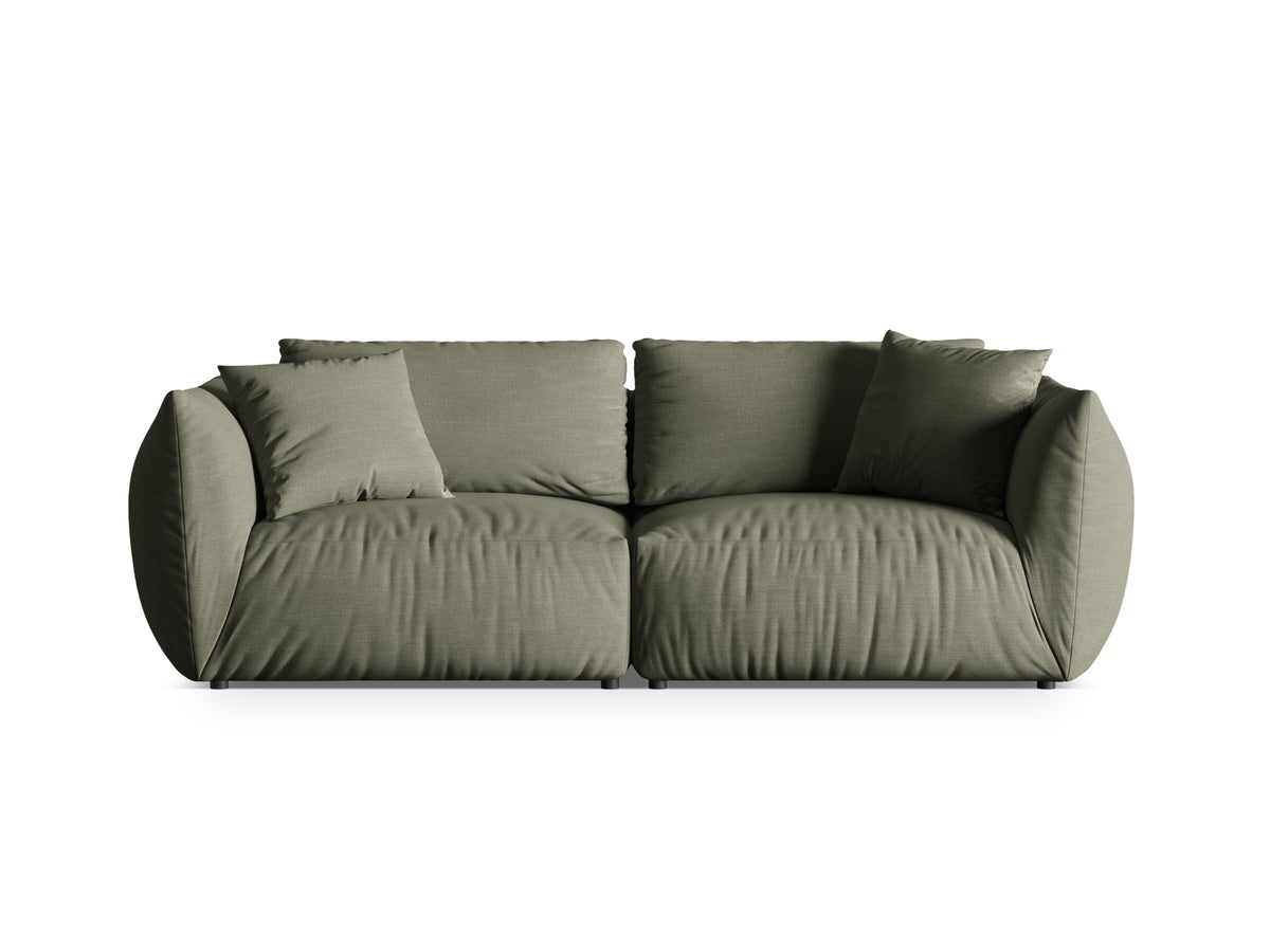 Chris Modular Sofa 4 Sitzer in Muted Blue-LINS präsentiert im Onlineshop von KAQTU Design AG. 4er Sofa ist von Micadoni