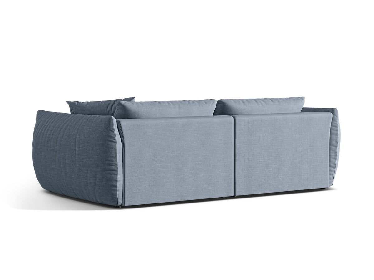 Chris Modular Sofa 4 Sitzer in Muted Blue-LINS präsentiert im Onlineshop von KAQTU Design AG. 4er Sofa ist von Micadoni