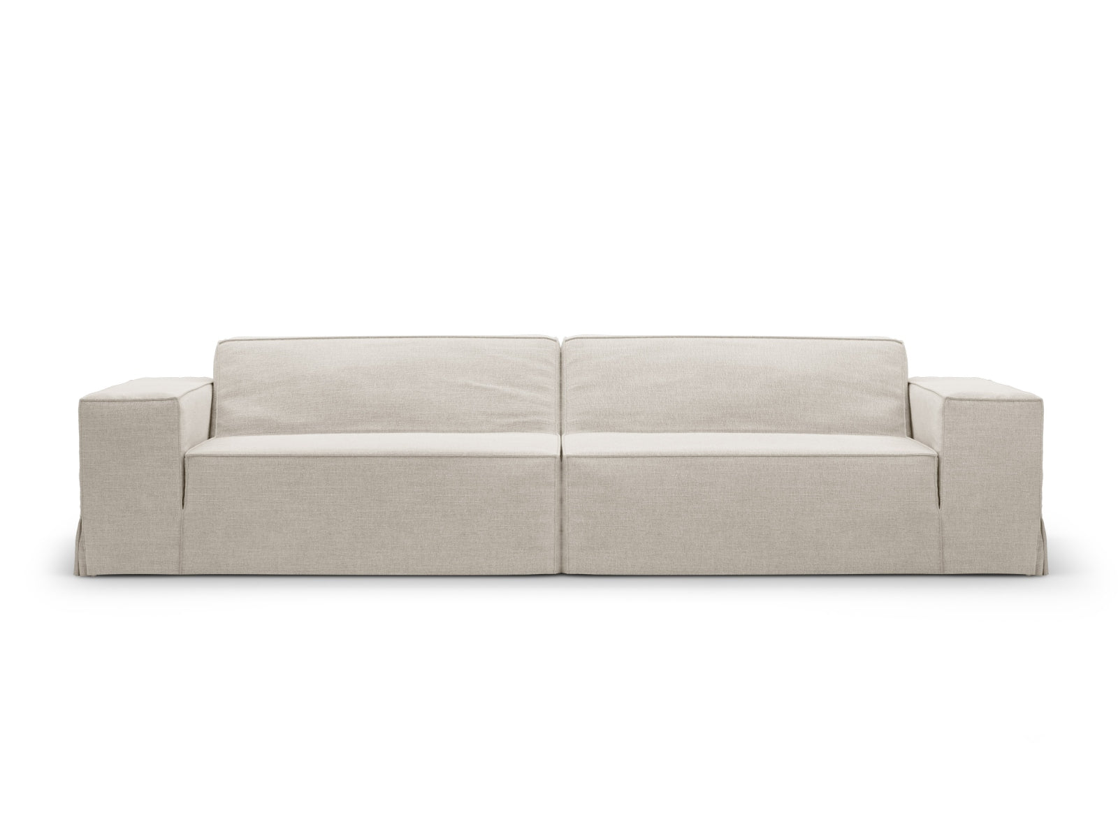 Jodie Modular Sofa 4 Sitzer in Natural präsentiert im Onlineshop von KAQTU Design AG. 4er Sofa ist von Micadoni