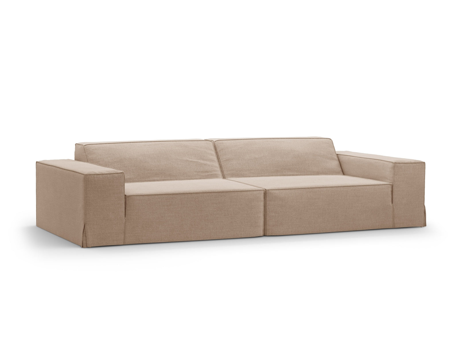 Jodie Modular Sofa 4 Sitzer in Sand präsentiert im Onlineshop von KAQTU Design AG. 4er Sofa ist von Micadoni