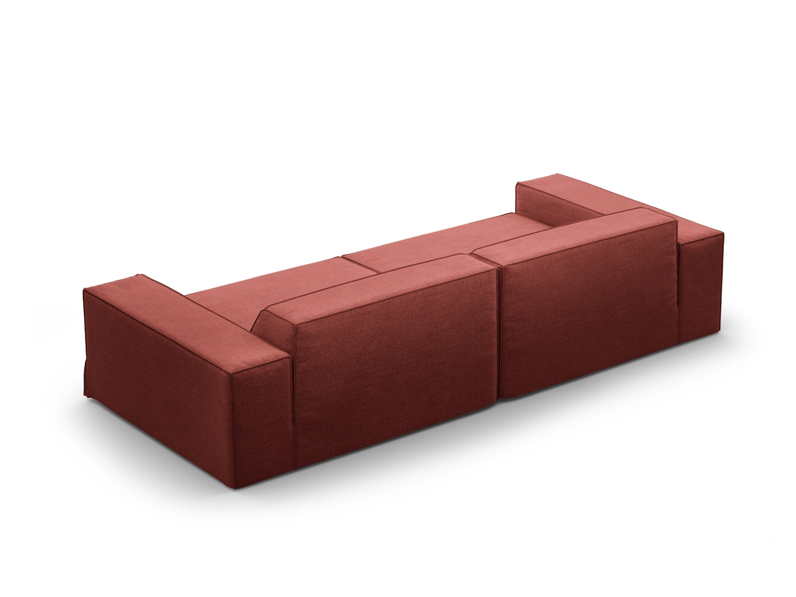 Jodie Modular Sofa 4 Sitzer in Cherrywood präsentiert im Onlineshop von KAQTU Design AG. 4er Sofa ist von Micadoni