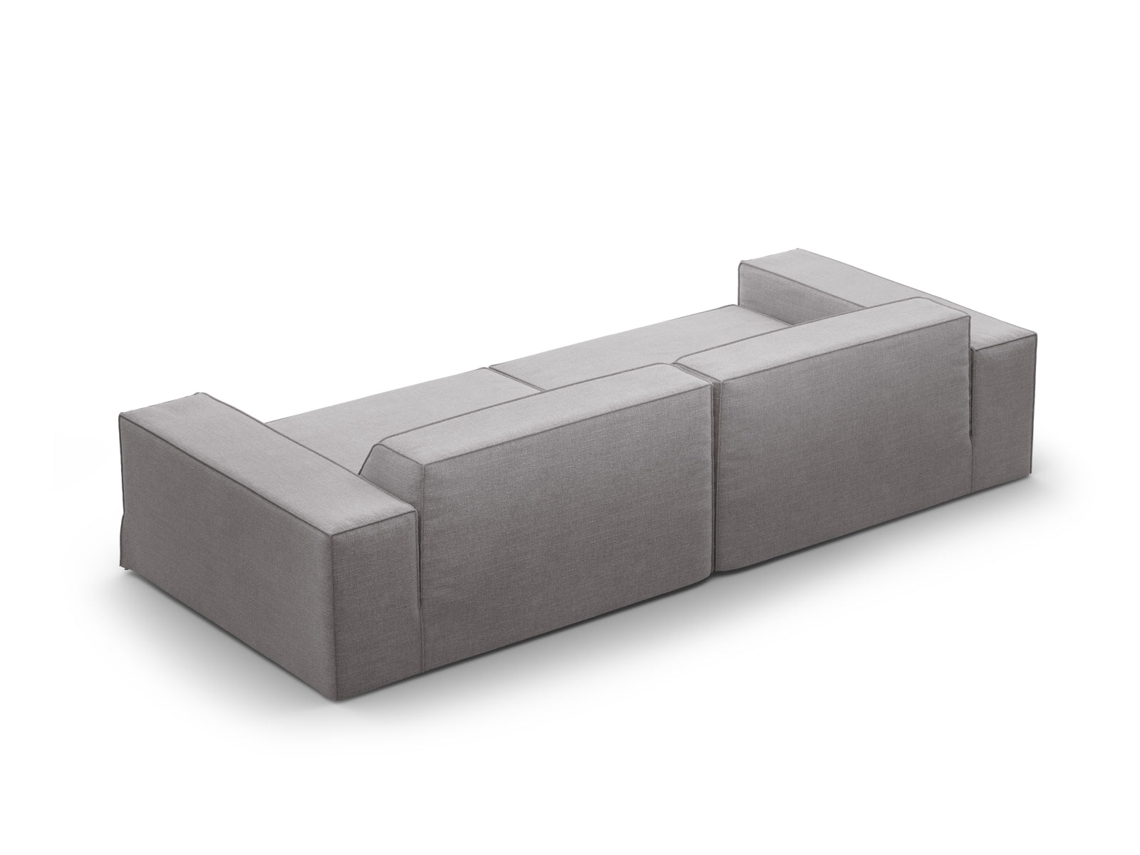 Jodie Modular Sofa 4 Sitzer in Warm grey präsentiert im Onlineshop von KAQTU Design AG. 4er Sofa ist von Micadoni