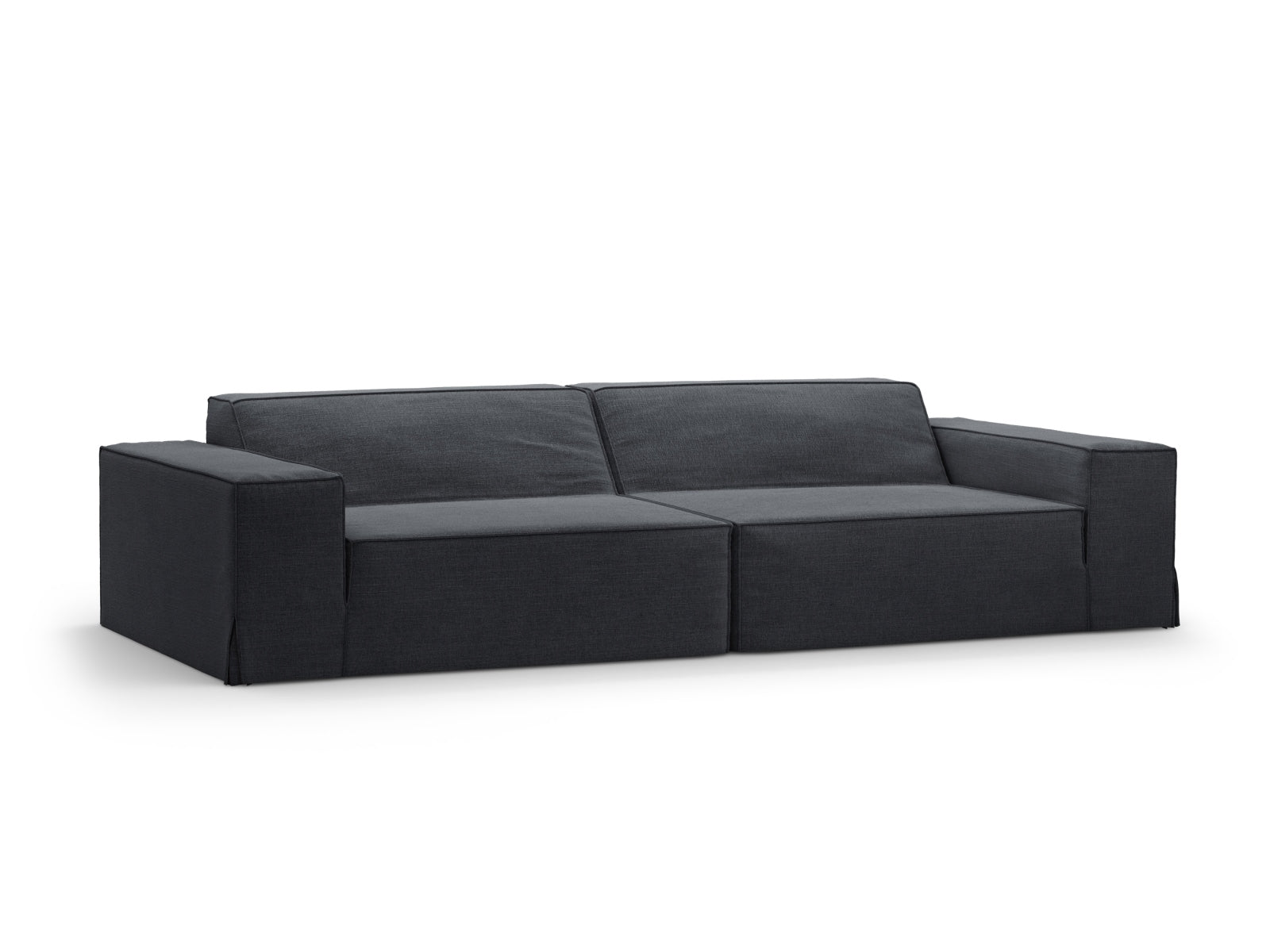 Jodie Modular Sofa 4 Sitzer in Grey And Blue präsentiert im Onlineshop von KAQTU Design AG. 4er Sofa ist von Micadoni