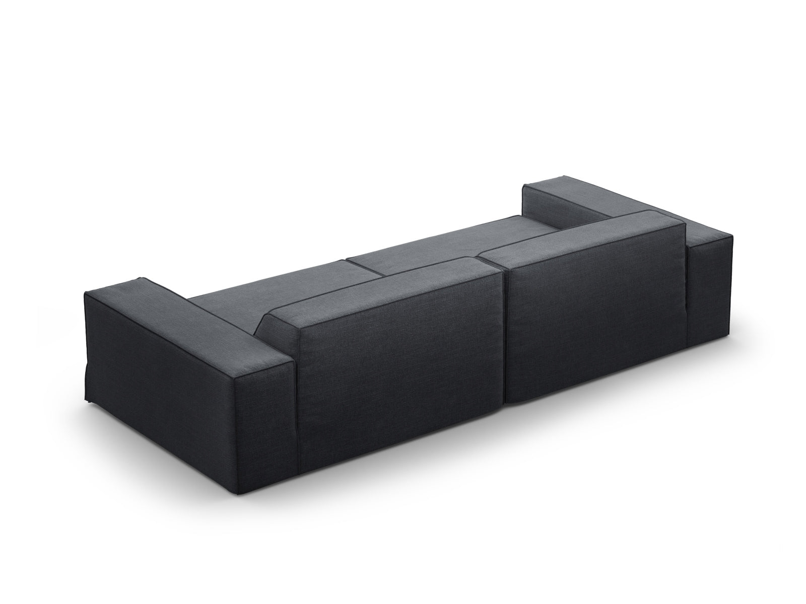 Jodie Modular Sofa 4 Sitzer in Grey And Blue präsentiert im Onlineshop von KAQTU Design AG. 4er Sofa ist von Micadoni