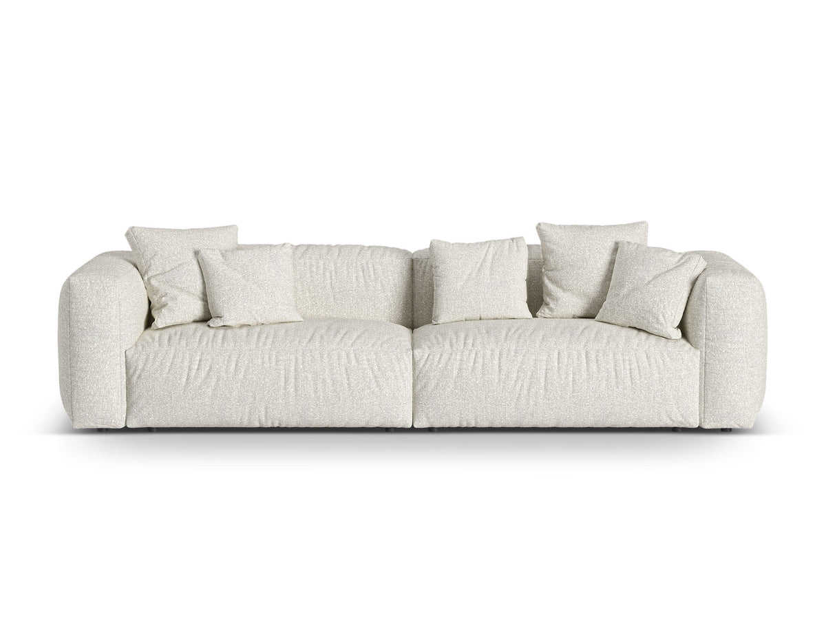 4-Sitzer Modular Sofa Martina in Grey Beige Melange-Monet präsentiert im Onlineshop von KAQTU Design AG. 4er Sofa ist von Micadoni