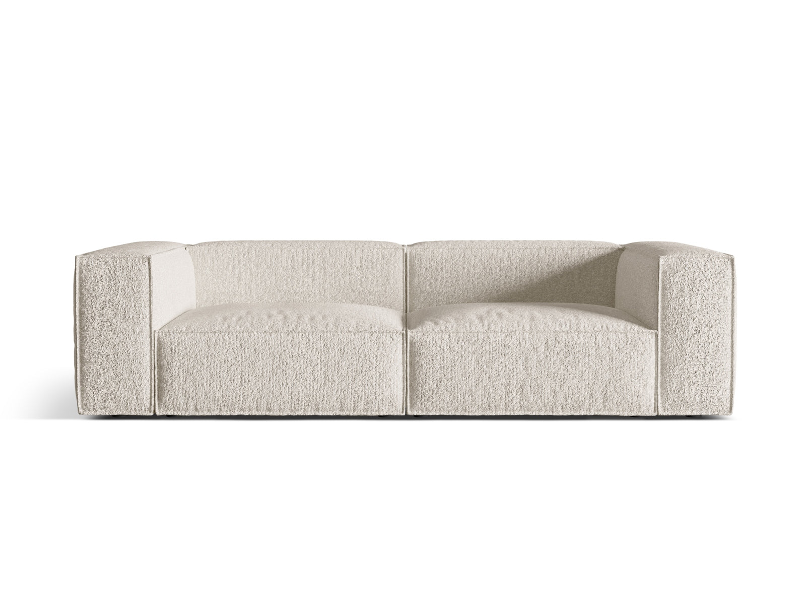 Nuria Sofa 4 Sitzer in Beige-Monet präsentiert im Onlineshop von KAQTU Design AG. Sofa ist von Micadoni