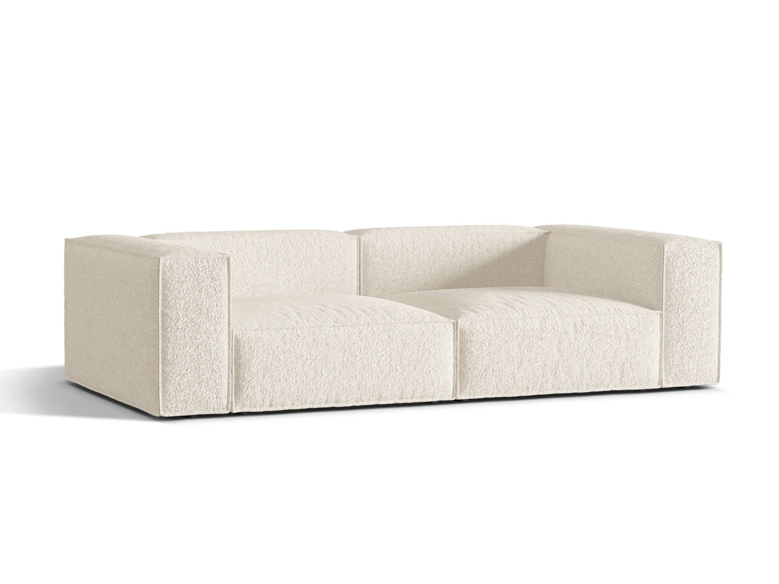 Elegantes Nuria Sofa für 4 Personen in Ivory-Monet, stilvoll und komfortabel, ideal für jedes Wohnzimmer. Hochwertige Verarbeitung von Micadoni.