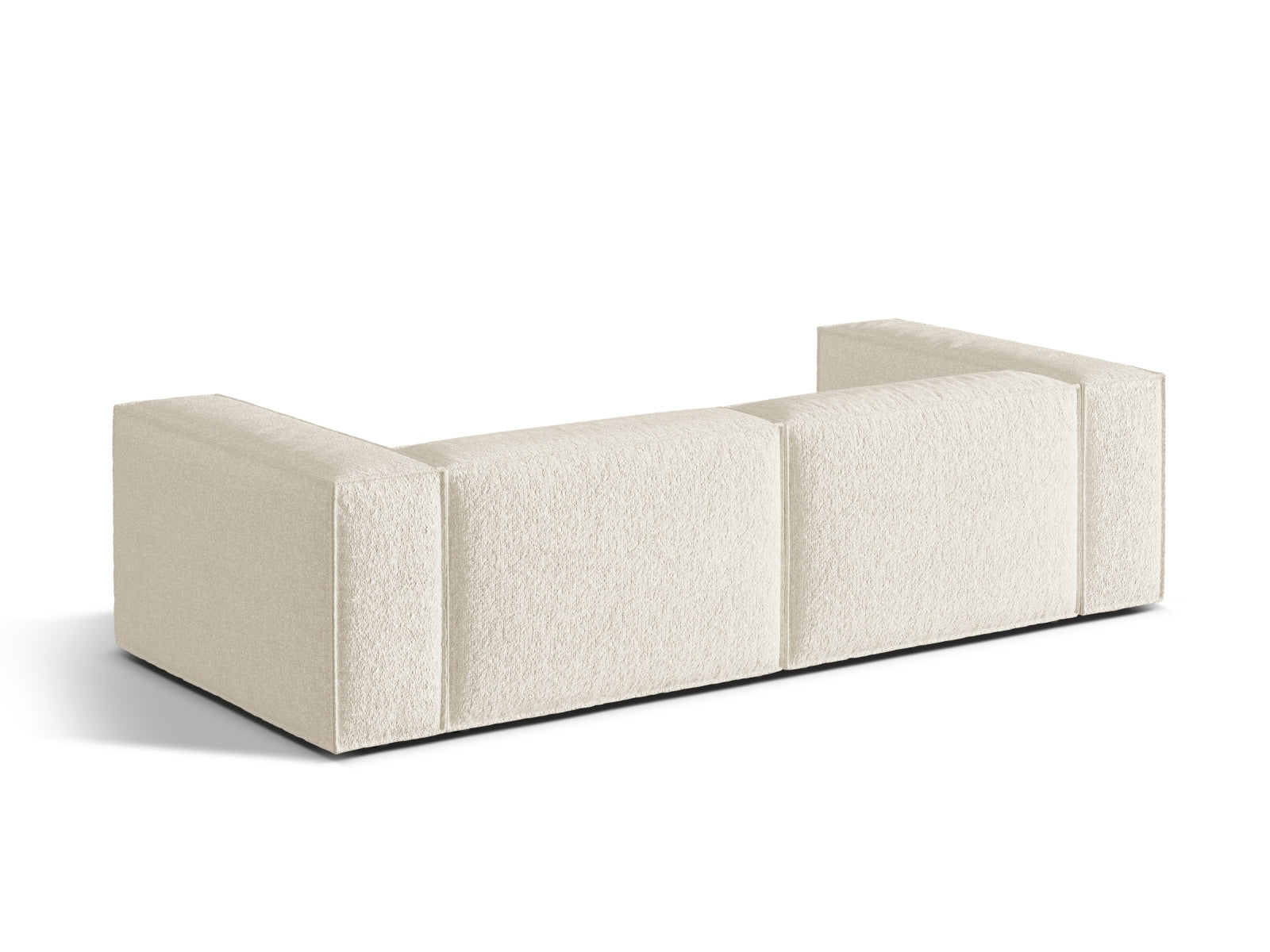 Nuria Sofa 4 Sitzer in Ivory-Monet präsentiert im Onlineshop von KAQTU Design AG. Sofa ist von Micadoni