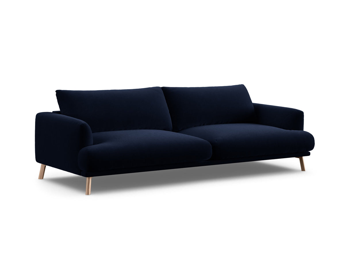 4-Sitzer Sofa Naomi in Royal Blue-Salvador präsentiert im Onlineshop von KAQTU Design AG. 4er Sofa ist von Micadoni