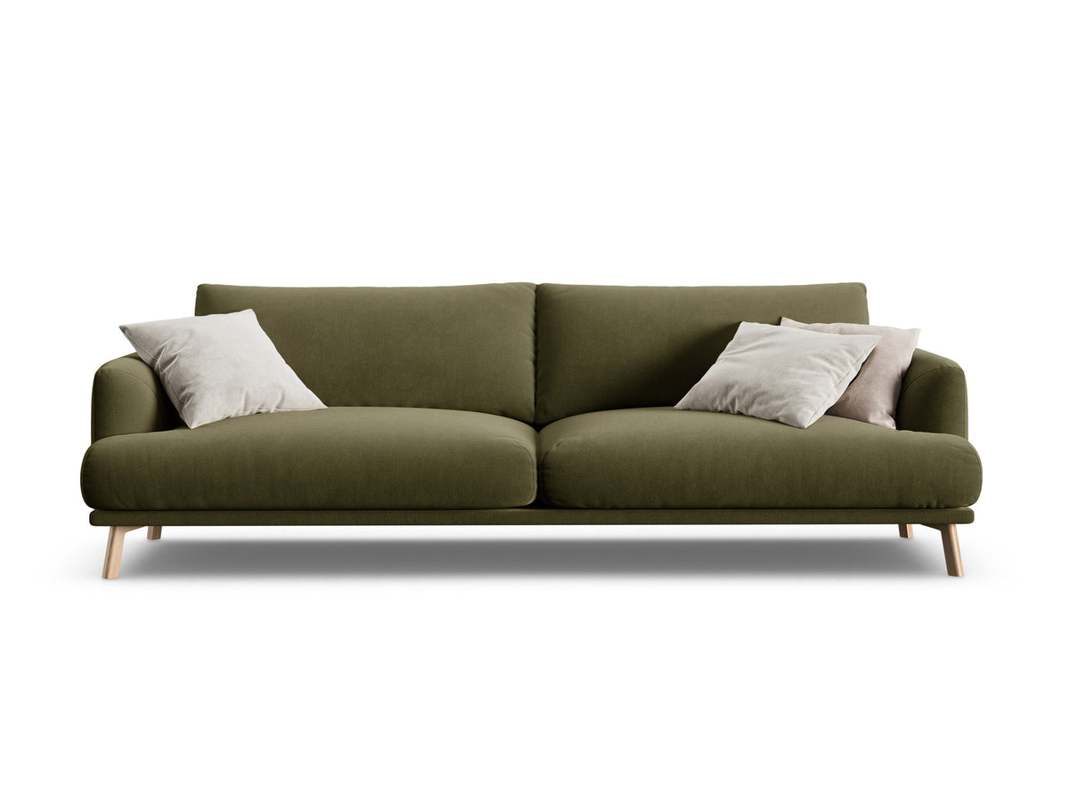 4-Sitzer Sofa Naomi in Green-Salvador präsentiert im Onlineshop von KAQTU Design AG. 4er Sofa ist von Micadoni