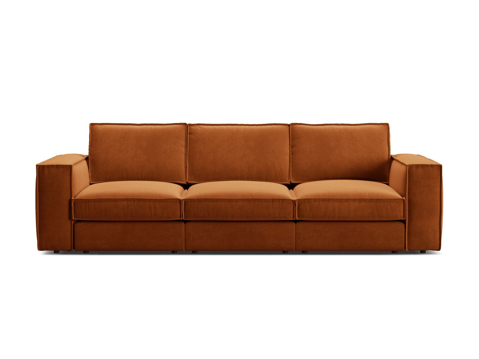 4-Sitzer Modular Sofa Pola in Terracotta-Salvador präsentiert im Onlineshop von KAQTU Design AG. 4er Sofa ist von Micadoni