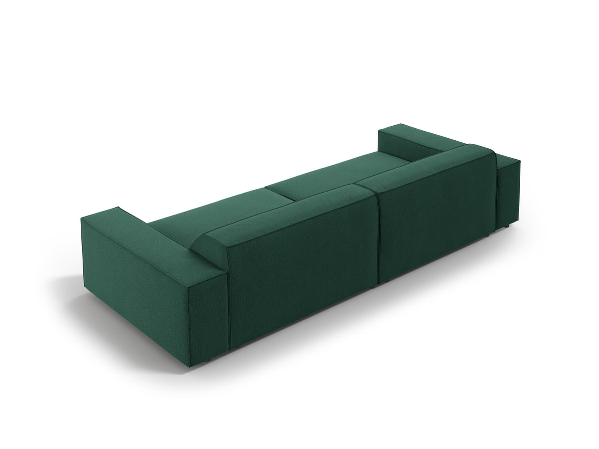 Jodie Modulares Sofa 4 Sitzer in Green-Megan präsentiert im Onlineshop von KAQTU Design AG. 3er Sofa ist von Micadoni